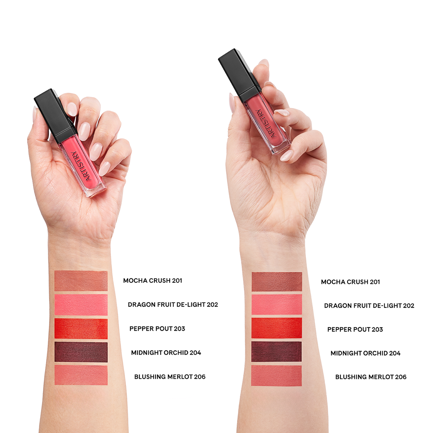 Artistry Go Vibrant™ Light Up Liquid Lip Matte - Mocha Crush 201
