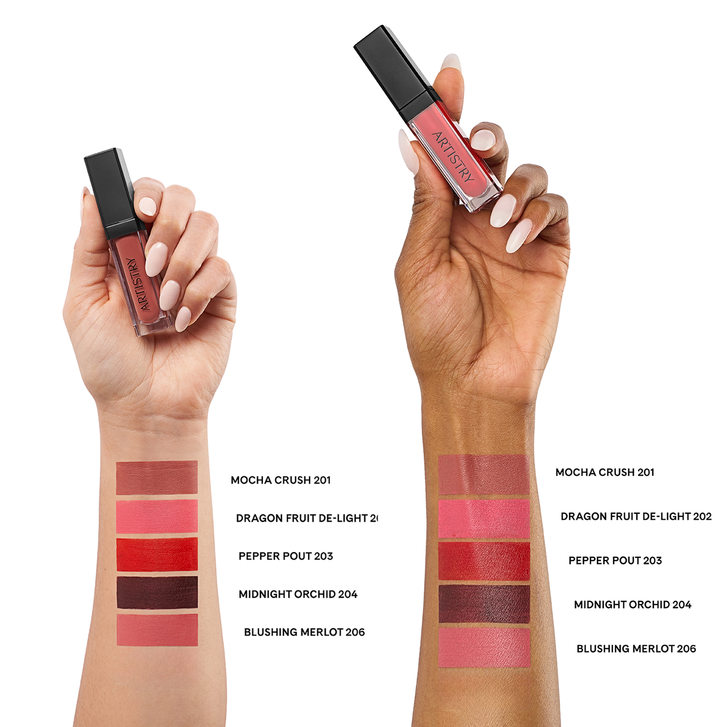 Artistry Go Vibrant™ Light Up Liquid Lip Matte - Mocha Crush 201
