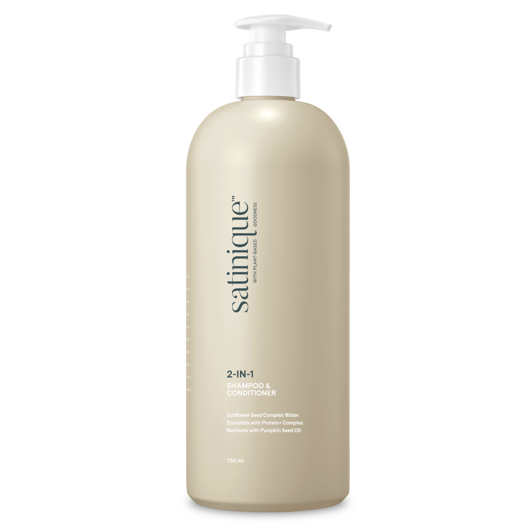 Satinique™ 2 en 1 Champú y Acondicionador - 750 mL