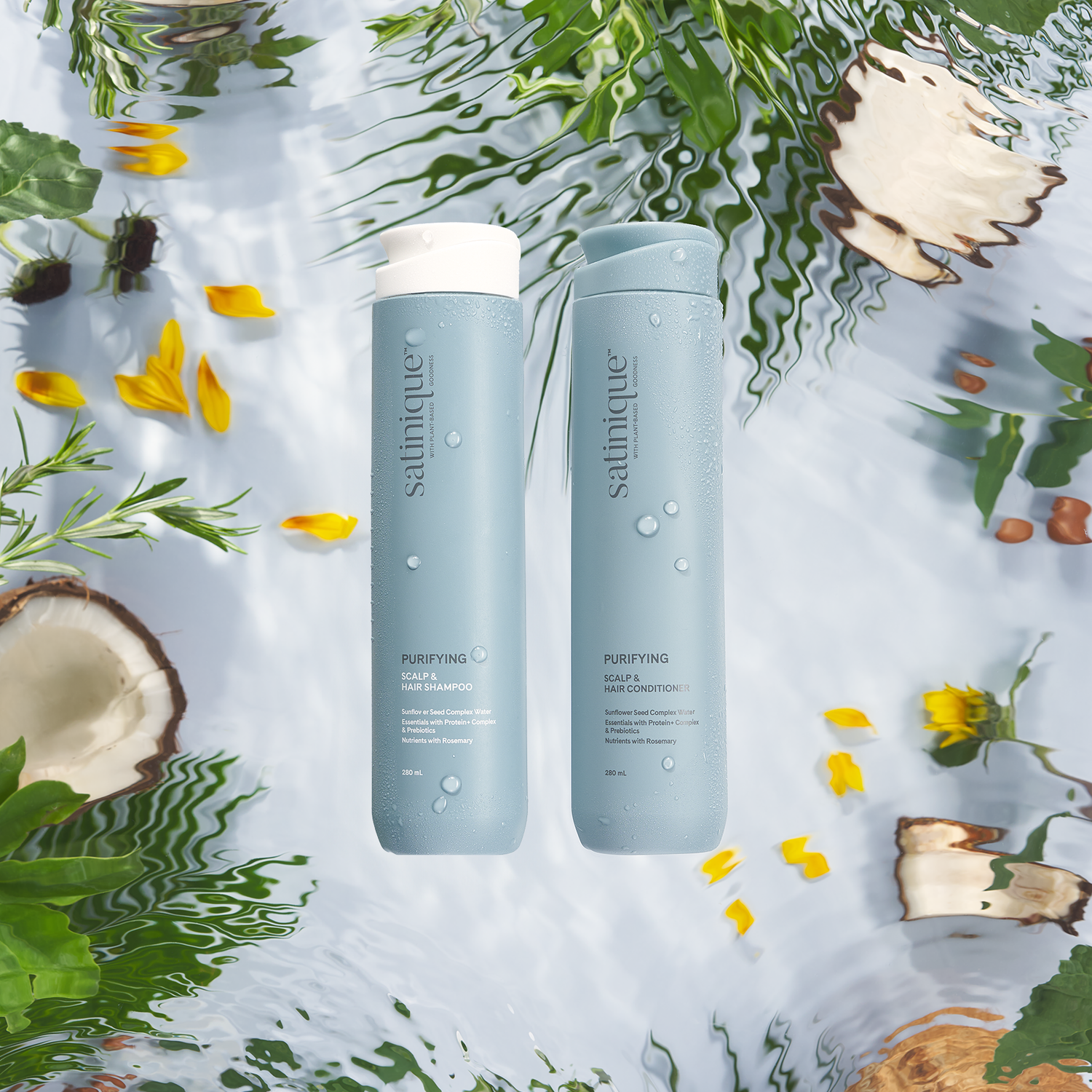 Satinique™ Purifying Scalp & Hair Conditioner - 280 mL