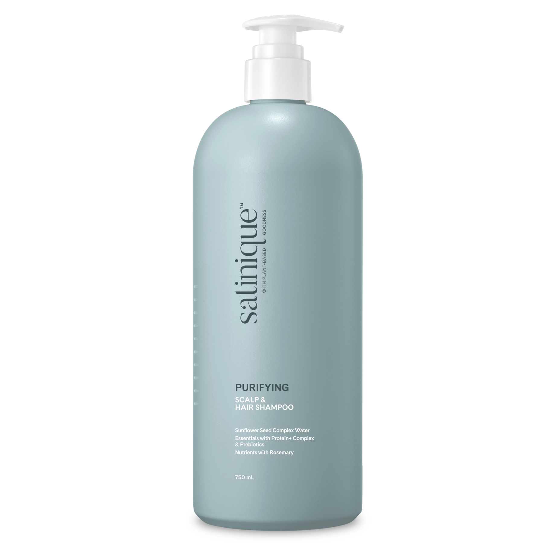 Satinique™ Purifying Scalp & Hair Shampoo - 750 mL
