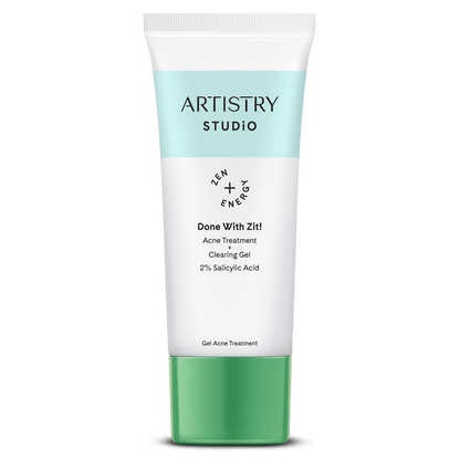 ¡Adiós Acné! Artistry Studio™ Tratamiento + Limpiador en Gel Contra el Acné 2% Ácido Salicílico