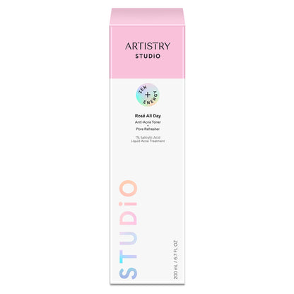 Artistry Studio™ Impacto Rosé – Tónico Antiacné + Refrescante de Poros 1 % Tratamiento con Ácido Salicílico