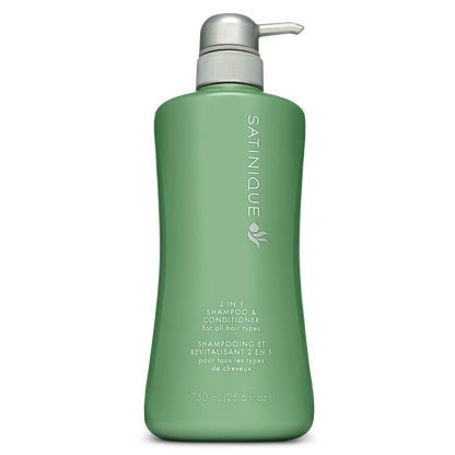 Satinique™ 2 in 1 Shampoo and Conditioner – 750 mL