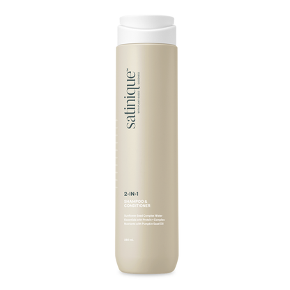 Satinique™ 2 en 1 Champú y Acondicionador - 280 mL