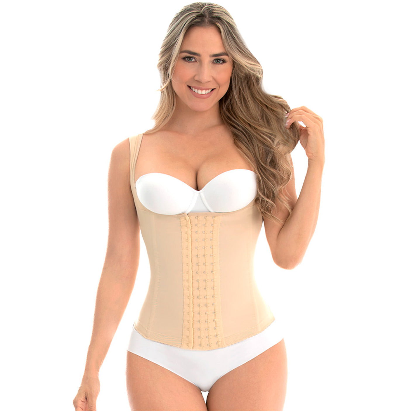 WAIST TRAINER FREE BUST COVERED BACK AND WIDE STRAPS C4055