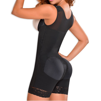 Fajas MYD 0065 Mid Thigh Bodysuit Shaper for Women / Powernet - Pal Negocio