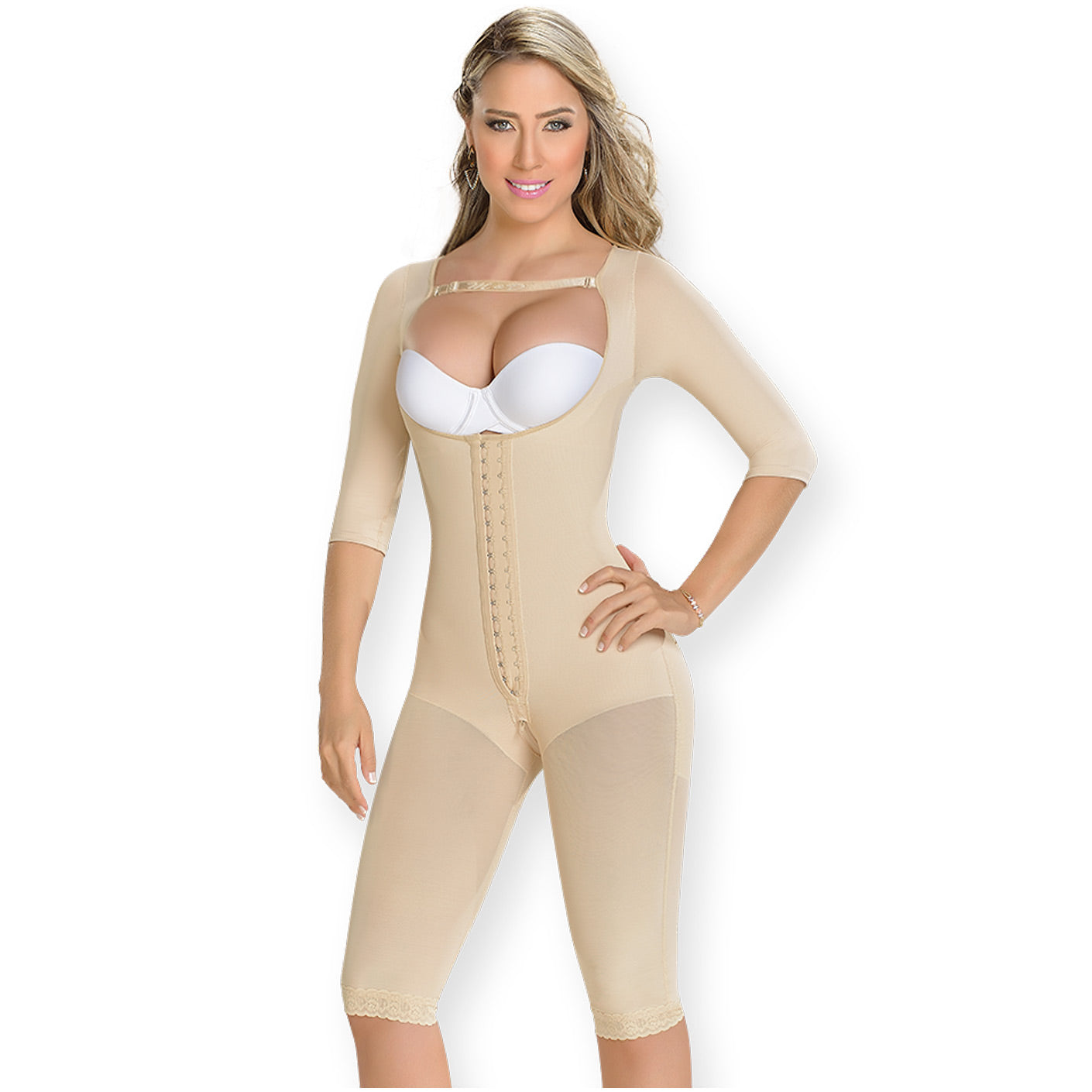 Fajas MYD 0074 Full Body Shapewear Bodysuit for Women / Powernet - Pal Negocio