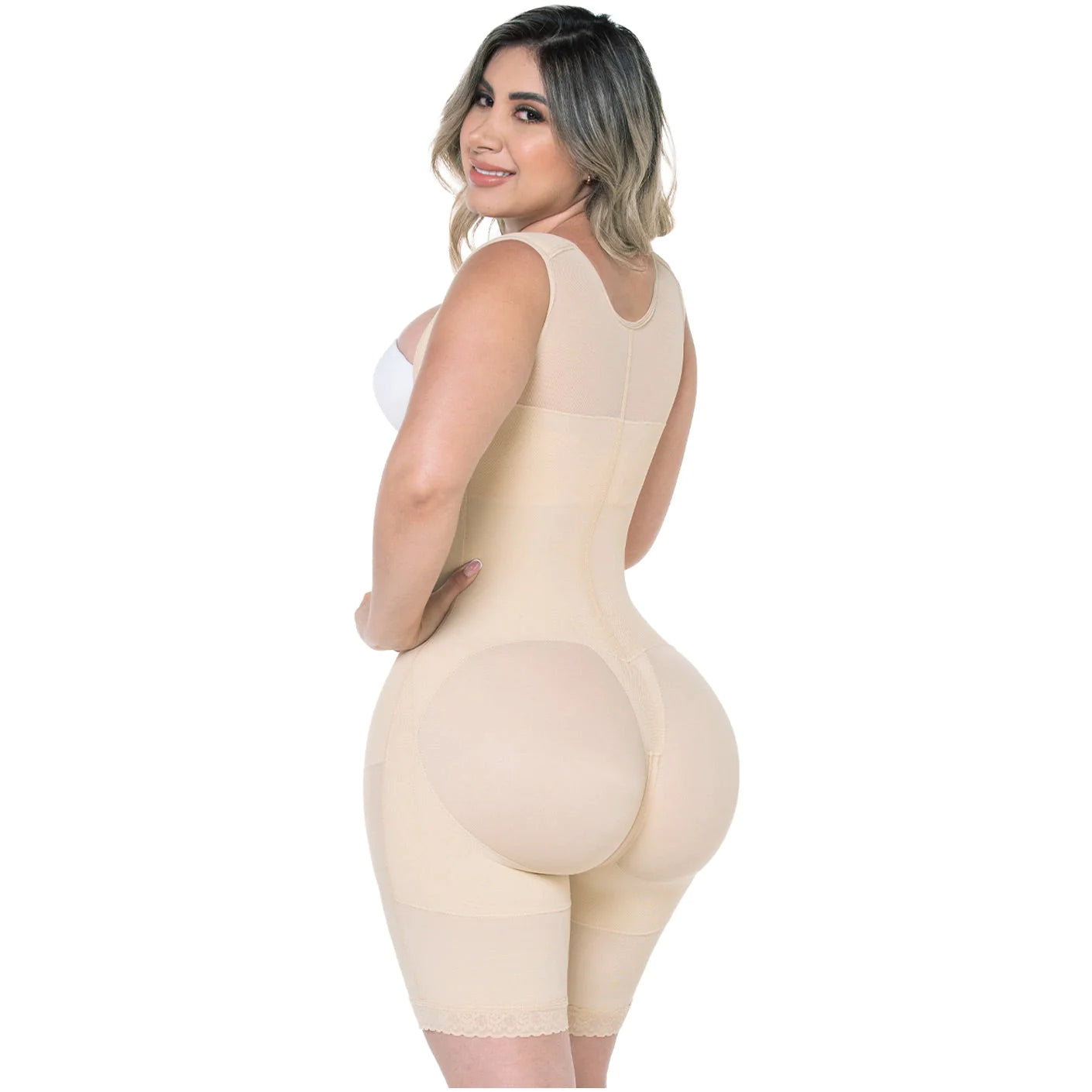 HOURGLASS TYPE MID-THIGH FAJA AND ULTRA HIPS CAPACITY F00489