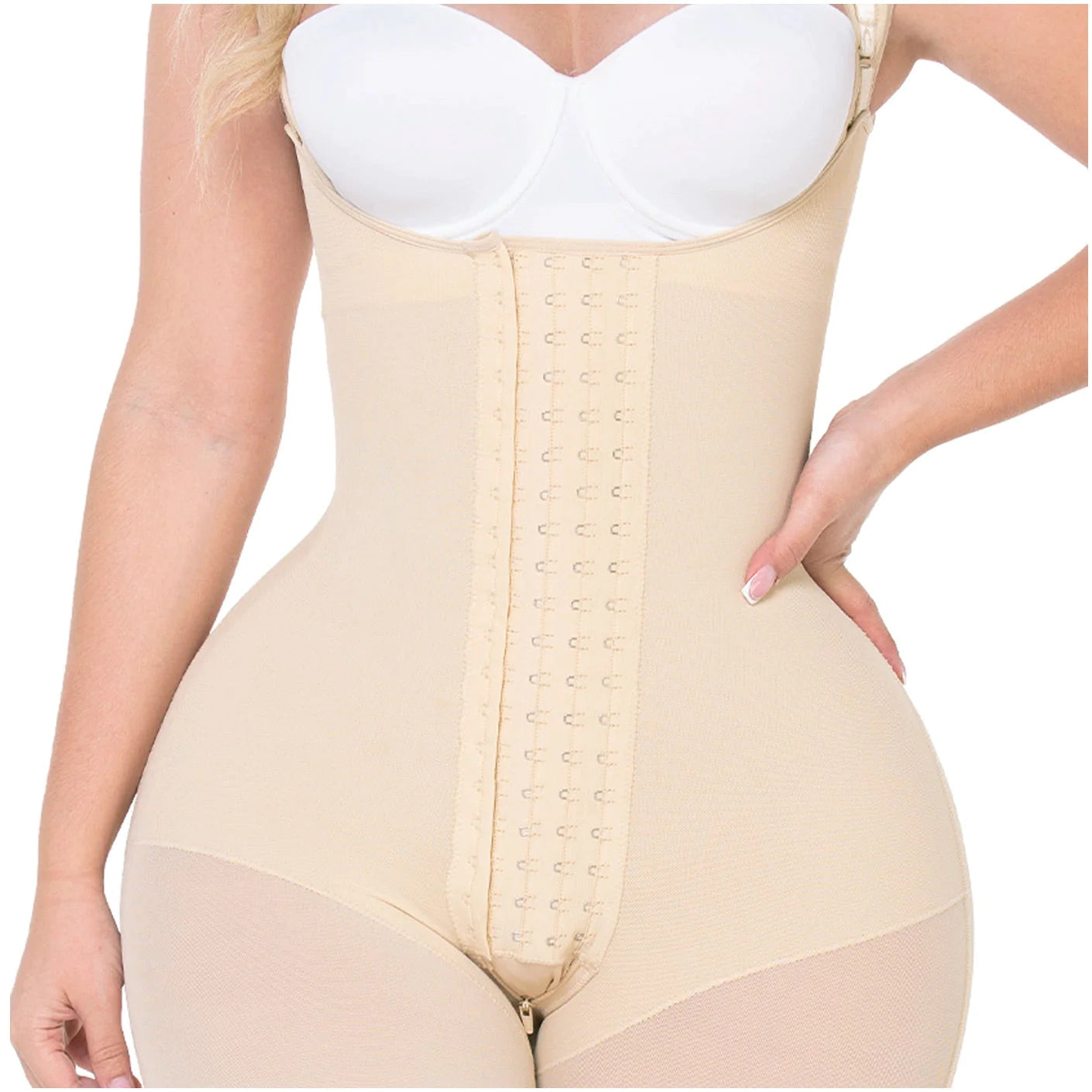 HOURGLASS TYPE MID-THIGH FAJA AND ULTRA HIPS CAPACITY F00489