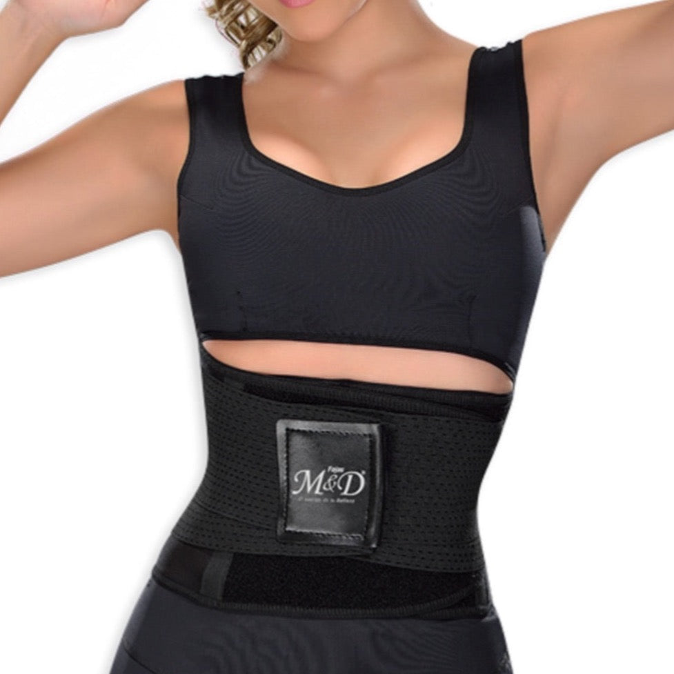 Fajas MYD 0152 Neoprene Waist Trimmer Trainer Workout Gym Belt - Pal Negocio